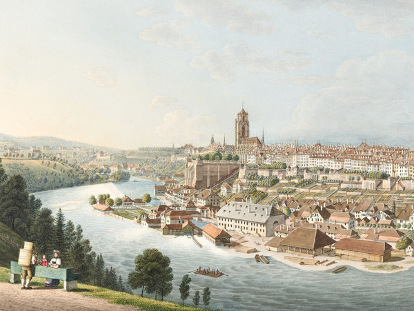 Berna, vista generale dal sud-est
