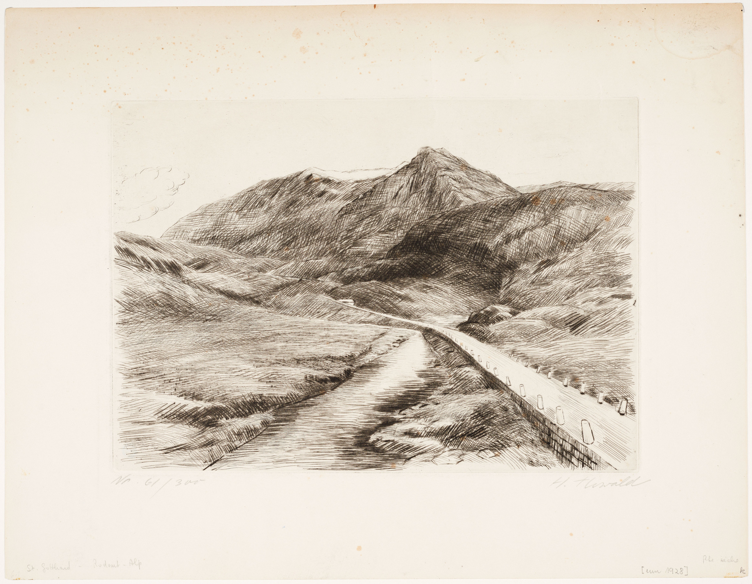 Strada del passo del San Gottardo